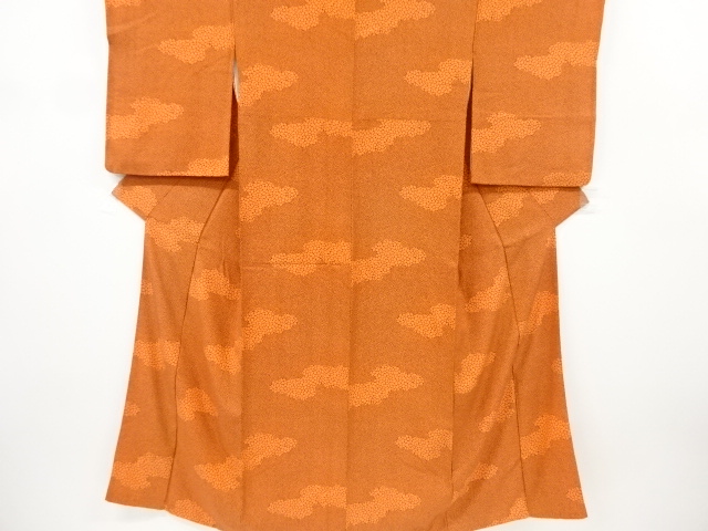 JAPANESE KIMONO / VINTAGE KOMON KIMONO / STONE PAVEMENT